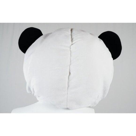 Emojination Soft Panda Head Mask Plush Unisex Costume Full Mask Halloween OS - Picture 5 of 10